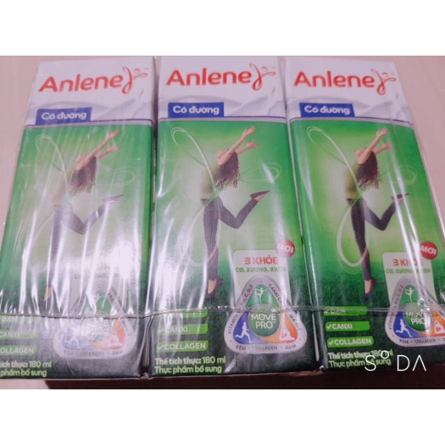 Sữa Anlene MovePro lốc 3 hộp 180ml