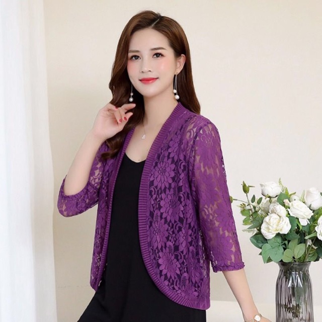 Áo choàng trung niên nữ
