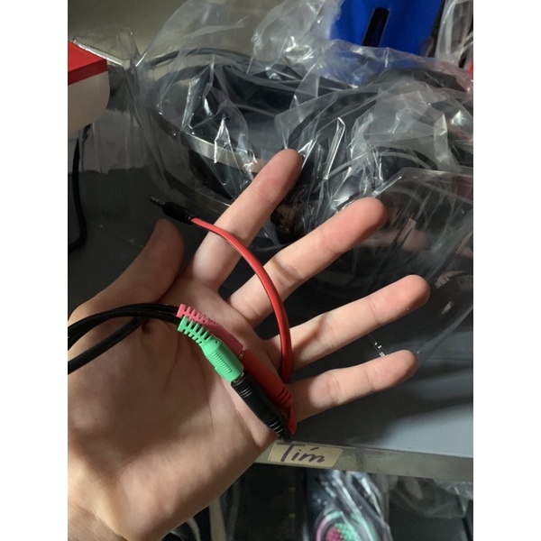 Tai nghe chụp tai hỗ trợ míc đàm thoại chơi game ESD03/ESD06 hàng chuẩn chính hãng