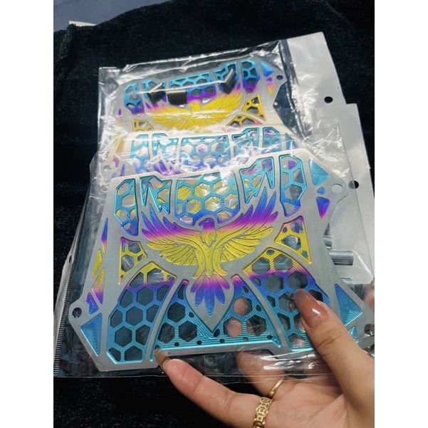 Che két nước titanium chính hãng cho Vario Raider Satria cực sáng đẹp