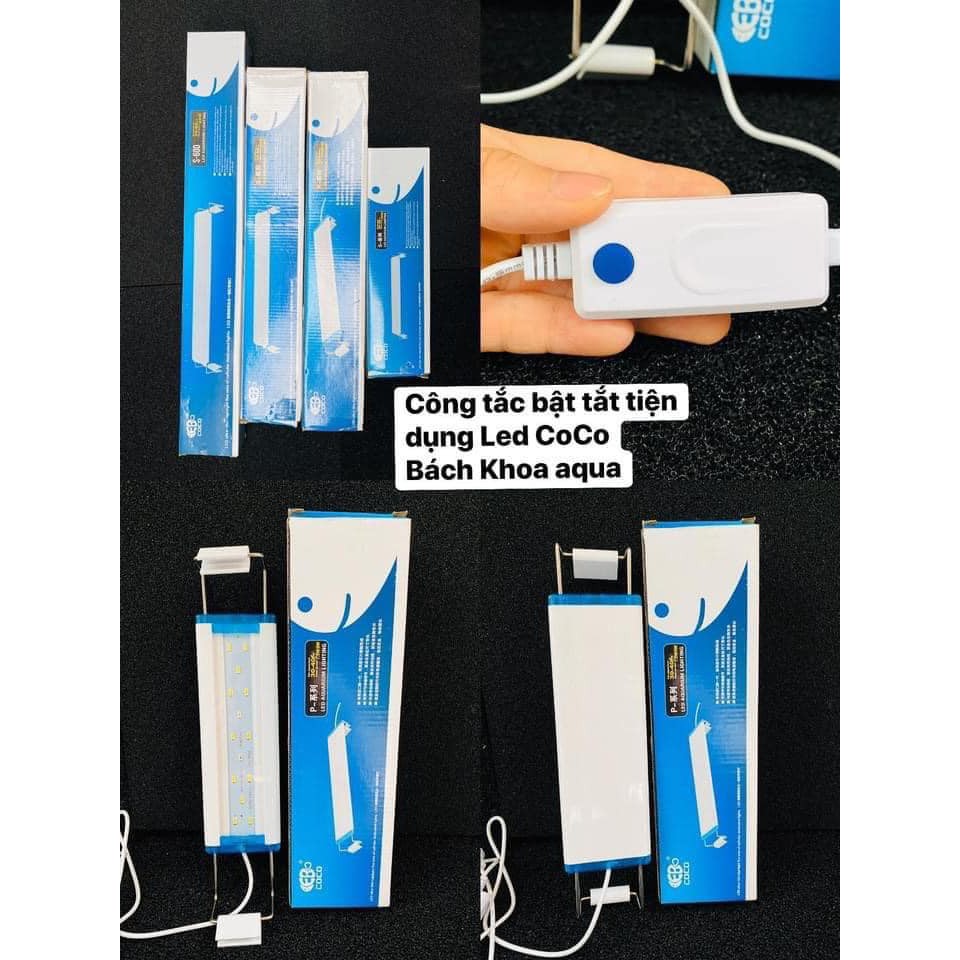 Đèn LED máng COCO ánh sáng Trắng - Xanh