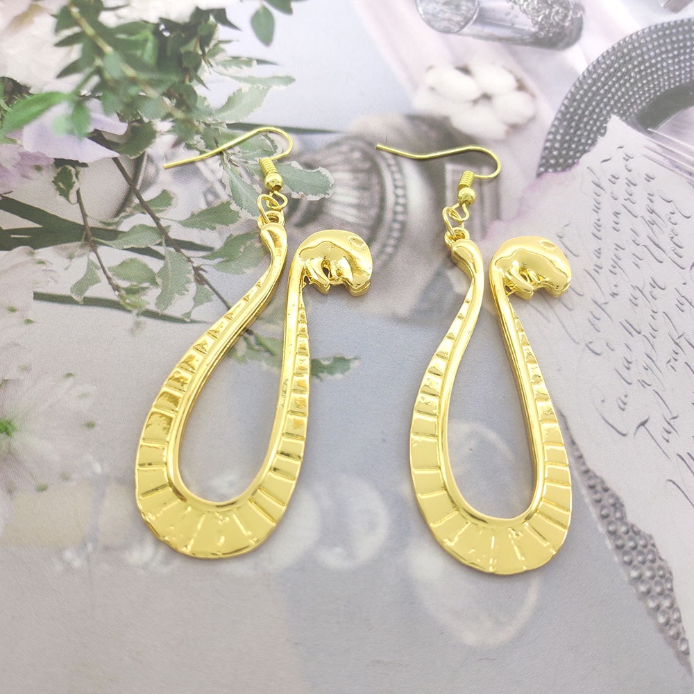 Bông Tai Dạng Kẹp Hình Rắn Anime One Piece Boa Hancock Een Stuk Sauron Quyến Rũ Cho Nữ