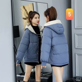 Áo phao nữ dáng ngắn