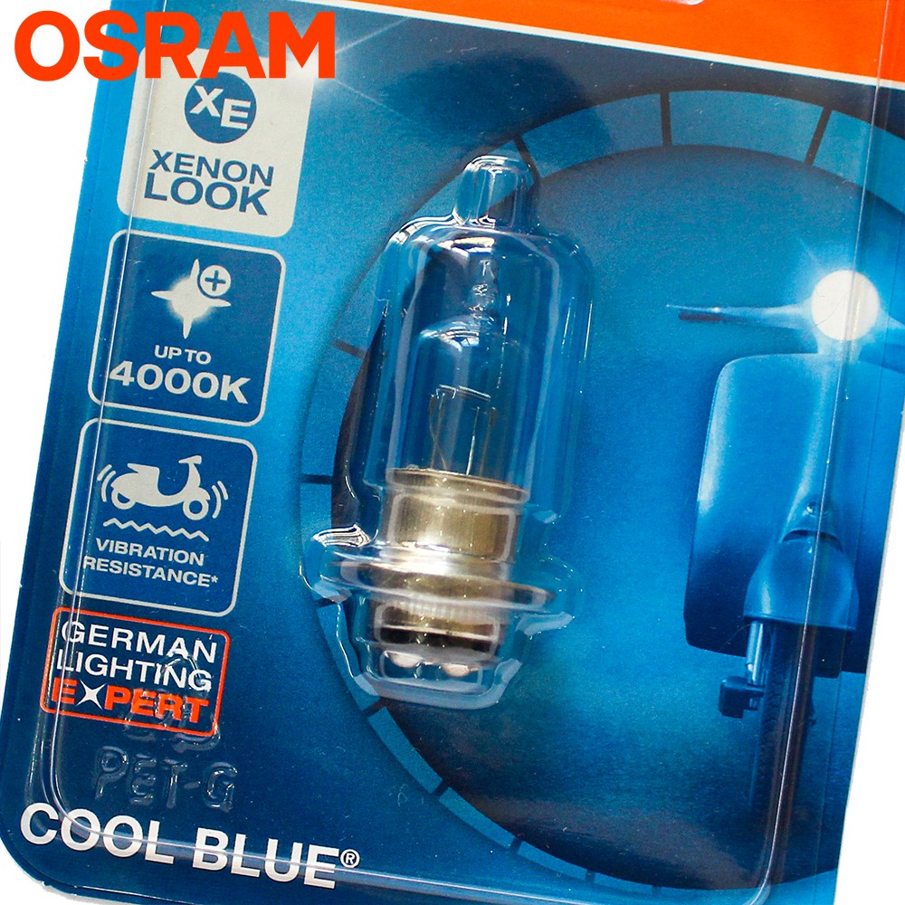 Bóng đèn HALOGEN OSRAM M5(T19) Dream, Wave, Wave 100 tăng sáng vàng Xenon (62335CBRV)