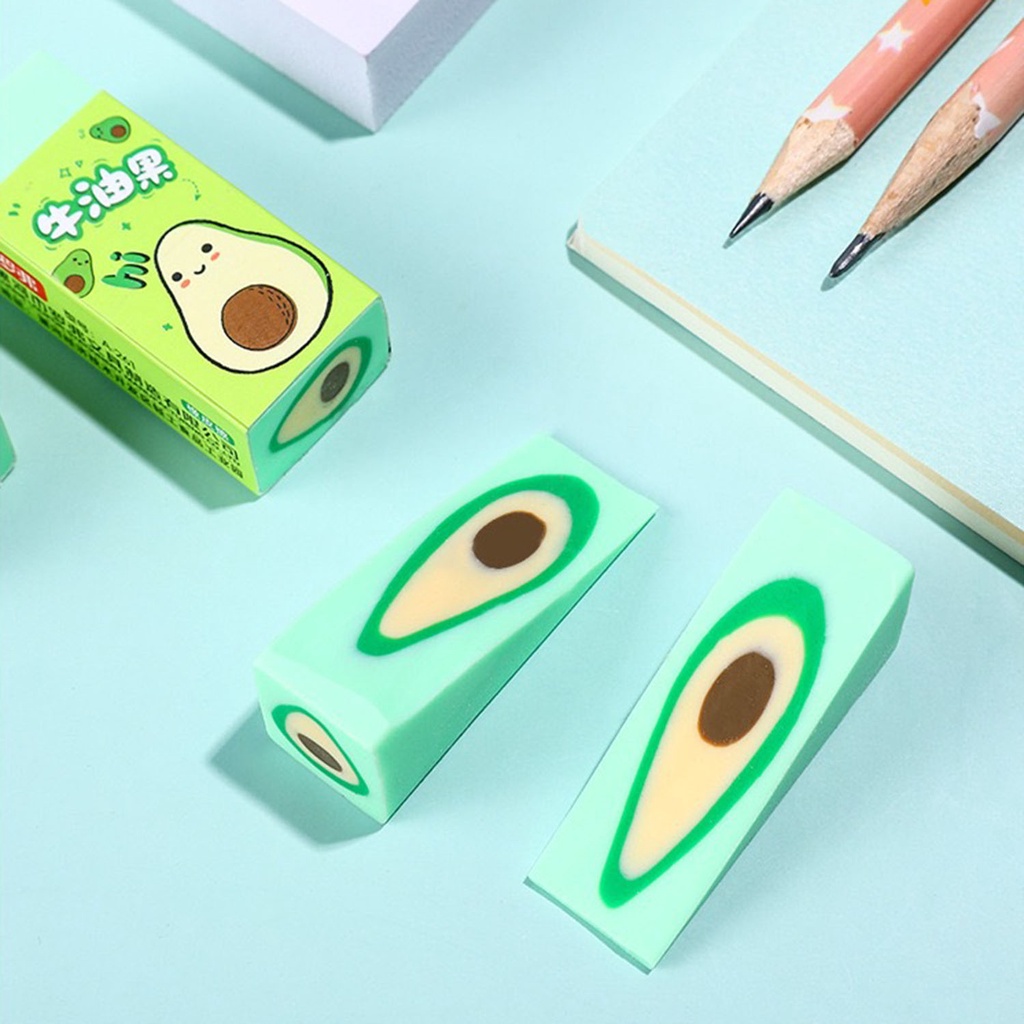 Cục Tẩy 2B Hình Trái Cây Hoạt Hình Đáng Yêu