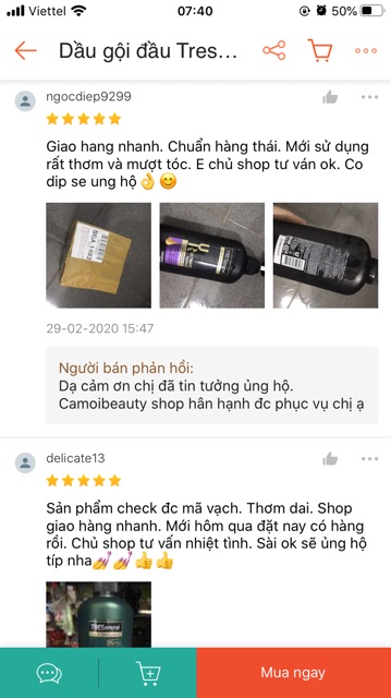 [FREESHIP] Dầu gội đầu Tresemme Thái Lan Ultimate Repair màu đen 450ml NGĂN RỤNG TÓC