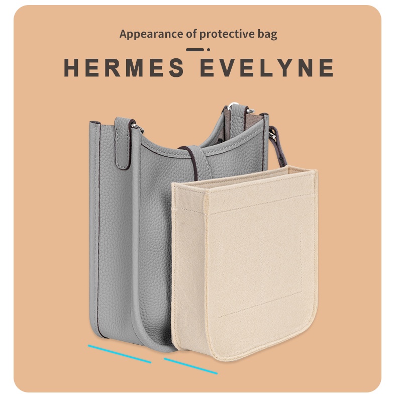 HEV LÓT TÚI HM Evelyne cao cấp full Size | Khách có nhu cầu may Lót túi vui lòng Chat với Shop