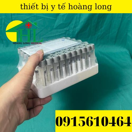 Ống Nghiệm Glucose nắp xám 1ml dùng xét nghiệm dường huyết