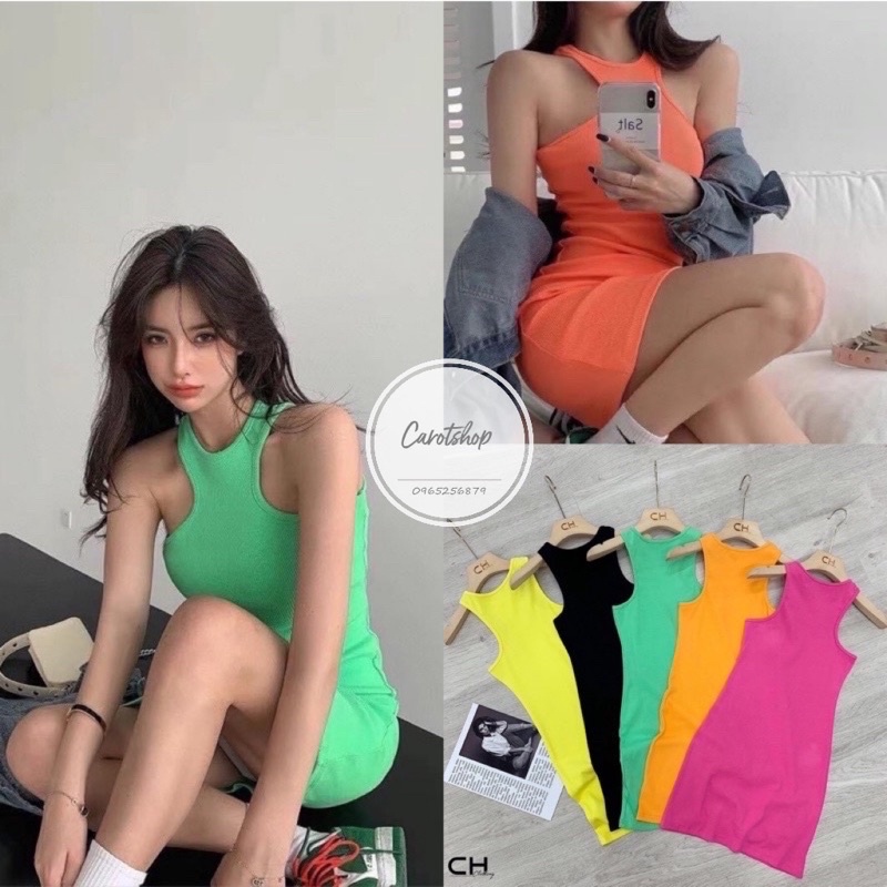Đầm body balo hack dáng-dưới 52kg-Carotshop