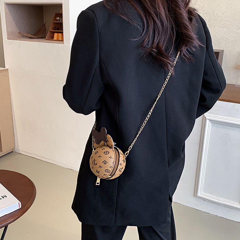Túi Đeo Chéo Da PU Mini Họa Tiết Chuột Mickey Đơn Giản Nhiều Màu Sắc Thời Trang Cho Nữ