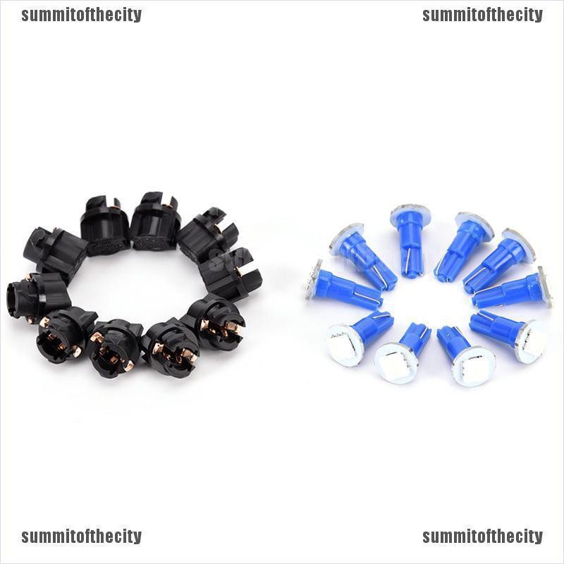 Set 10 Đèn LED T5 5050 TRANG Trí Nội Thất Xe Ô Tô