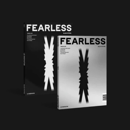 Album LE SSERAFIM - FEARLESS + Quà 1 ảnh khổ A5 hình bias (ghi chú khi đặt hàng)