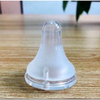 Núm ti cổ hẹp siêu mềm thay thế cho bình cổ hẹp pigeon, babuu, toom, kichi, gb baby, lansinoh