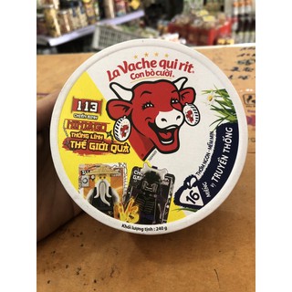 hộp phomai con bò cười Lavache quirit 16 miếng