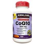 Viên uống hỗ trợ tim mạch 10/2025 Kirkland Signature COQ10 300mg 100 Viên date 10/2025- EDS Hàng Mỹ