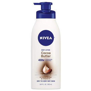 Dưỡng thể giữ ẩm da NIVEA Cocoa Butter Body Lotion 500ml (Mỹ)