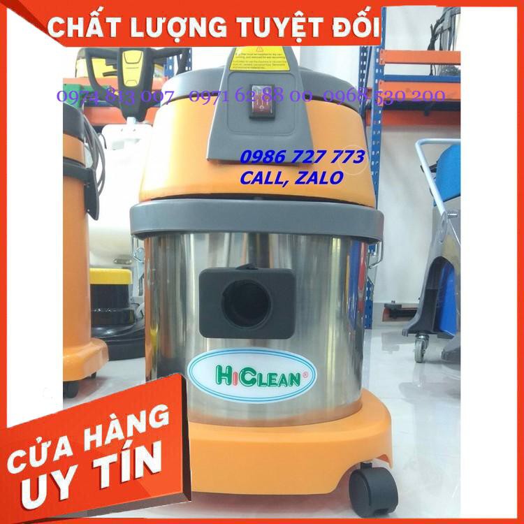 Máy hút bụi công nghiệp HiClean HC 15 Giá cực Rẻ