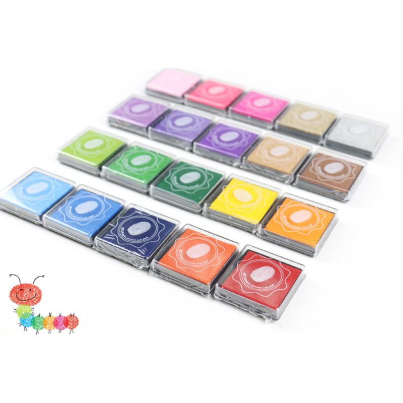 Bộ 20 Mực In Dấu Trang Trí Album DIY