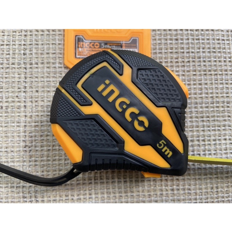 ĐỒ NGHỀ INGCO Thước kéo thép nền vàng  HSMT08519