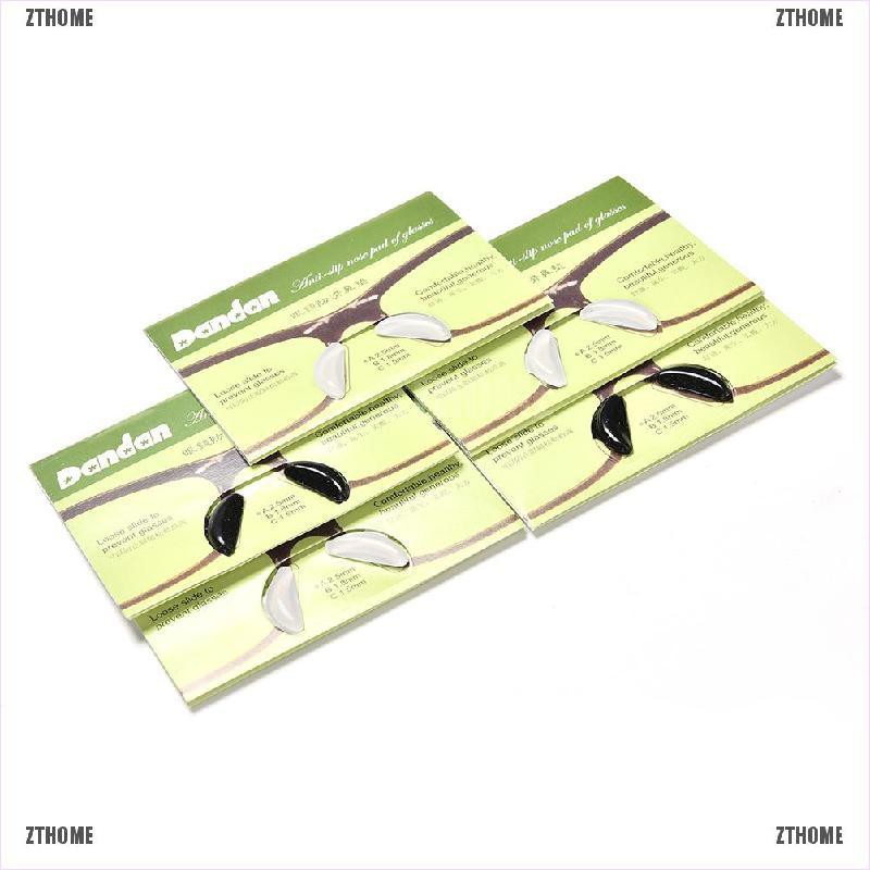 Set 5 Cặp Đệm Mũi Bằng Silicon Chống Trượt Cho Mắt Kính