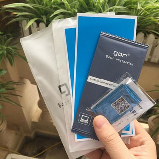 Bộ 2 kính cường lực GOR 9H cho Xiaomi Redmi Note 10, Note 10 Pro 5G vát cạnh 2,5D trong suốt ( Chính Hãng )