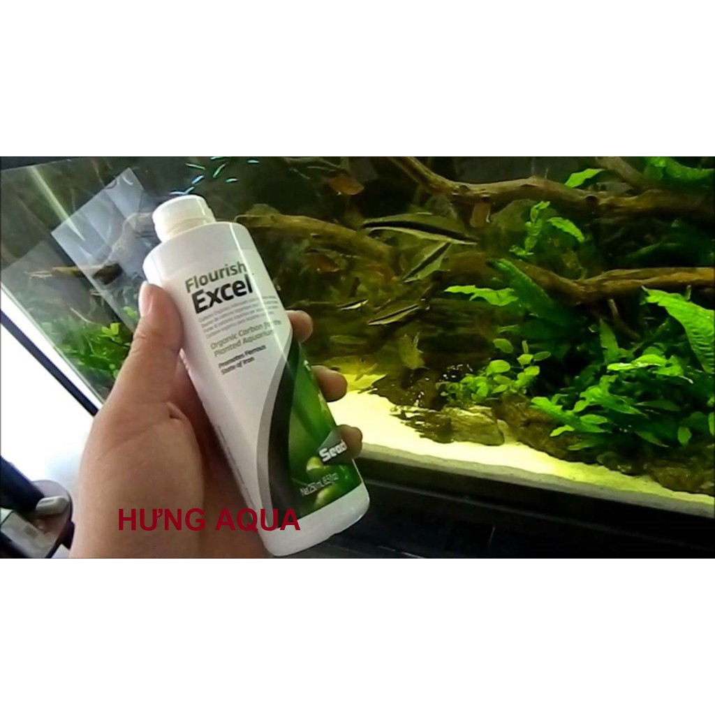 Phân nước bổ sung CO2 cho hồ thủy sinh - Phân nước Seachem Flourish Excel 100 - 250m