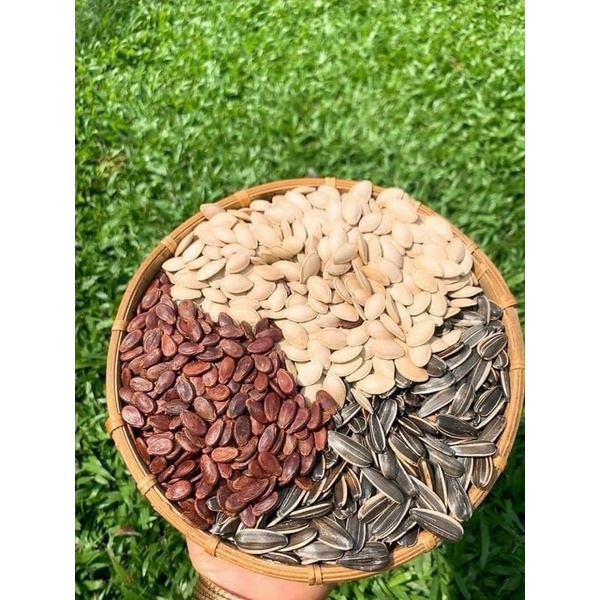 Hạt dưa mix 3 loại —  450g ⚠️Lẻ = Sỉ ⚠️[FREE SHIP]TỪ ĐƠN 50K, [Loại Đặc Biệt] Hàng ngon nhà làm