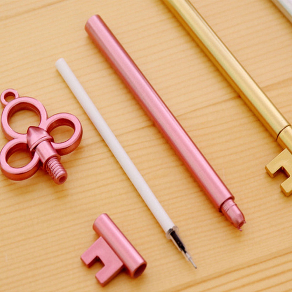 Set 2 Bút Mực Đen Hình Chìa Khóa Sáng Tạo