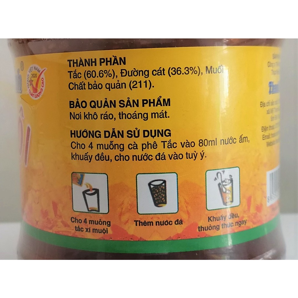 [Hủ 900g] TẮC XÍ MUỘI (Thức uống giải khát) [VN] THANH BÌNH Calamondin