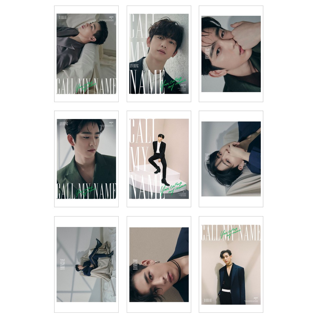 Lomo Card Ảnh GOT7 - CALL MY NAME ( 45 ảnh)