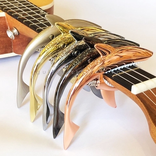 Kẹp Capo Nâng Tông Hình Cá Mập Cho Đàn Guitar Chuyên Dụng