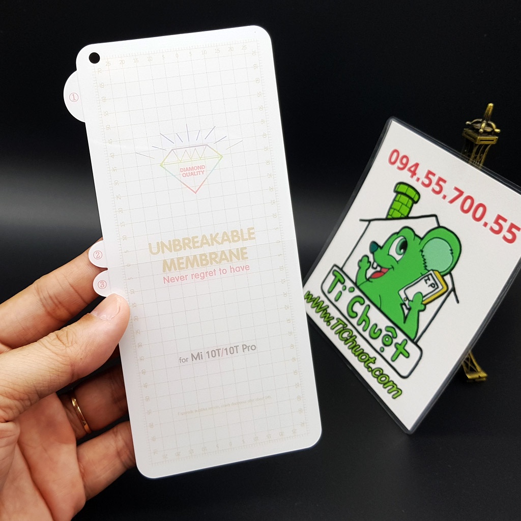 [Ảnh Thật] Dán CL Dẻo PPF Xiaomi Mi 10T/ 10T Pro 5G Cường Lực Chống Vân Tay