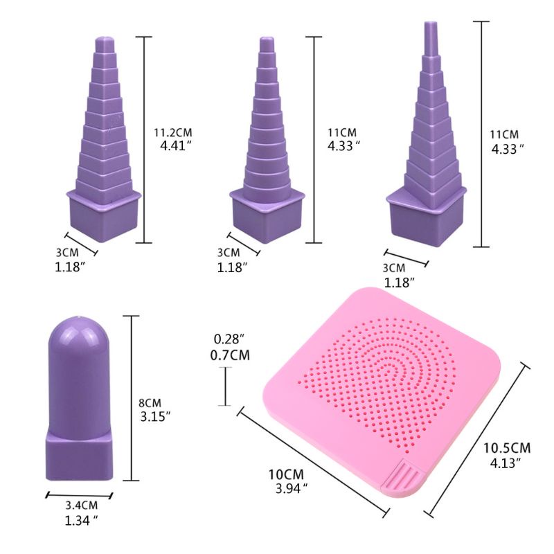 Dụng Cụ Làm Trang Sức Thủ Công 3 Hình Dạng Chuyên Dụng