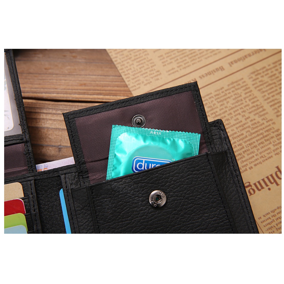 Ví nam 100% da bò thật cao cấp phong cách mới