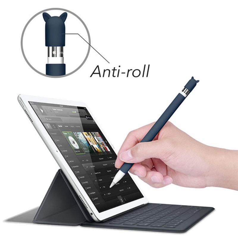 Vỏ Silicon Bọc Bảo Vệ Bút Cảm Ứng 1st Gen Kèm Nắp Đậy Ngòi Bảo Vệ Tiện Dụng