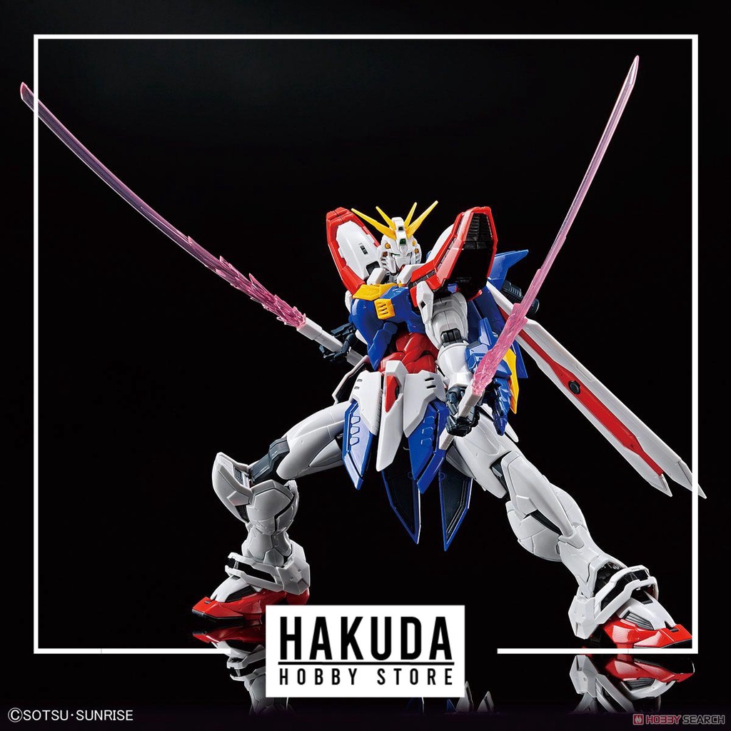 Mô hình HiRM 1/100 God Gundam - Chính hãng Bandai Nhật Bản