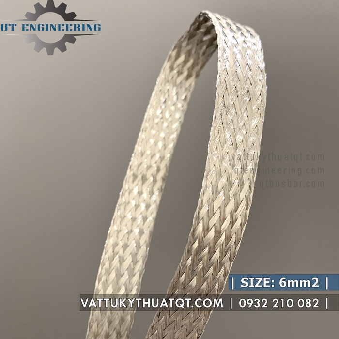Dây Đồng Bện Mạ Thiếc 6mm2 - Bán lẻ đoạn 1m, 5m