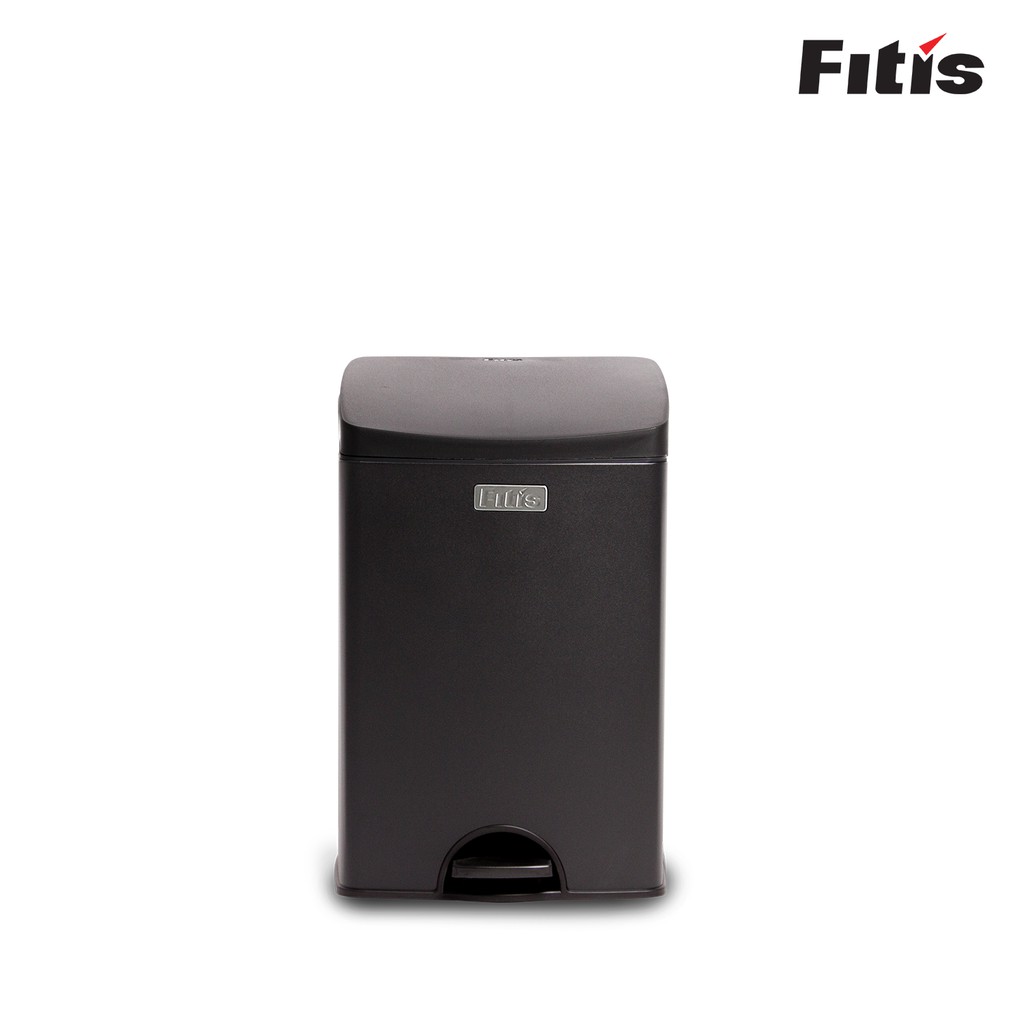 THÙNG RÁC INOX FITIS SPS1-903-ĐEN-15L