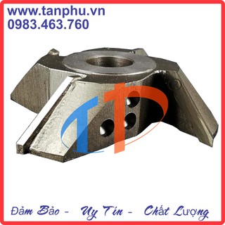 MŨI SOI GỖ TUPY ĐÁNH THẲNG VÁT 45 ĐỘ 4 CÁNH CAO 30MM (CỐT 25.4)