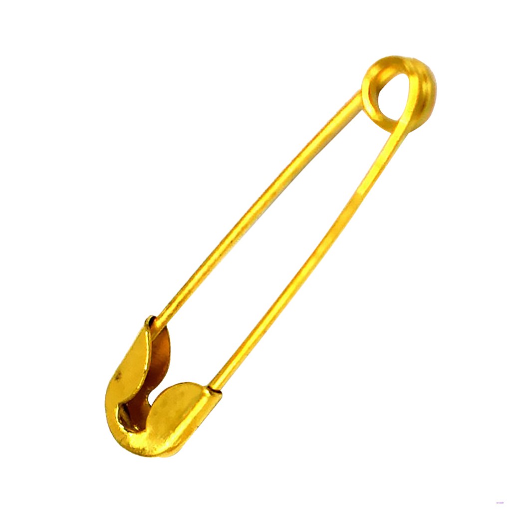Set 100 ghim cài áo khăn choàng cổ kim loại thiết kế nhỏ gọn xinh xắn