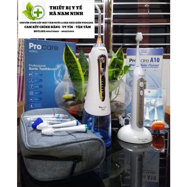 Máy tăm nước cao cấp Procare A10 - Bảo hành miễn phí 1 năm - Bảo trì trọn đời