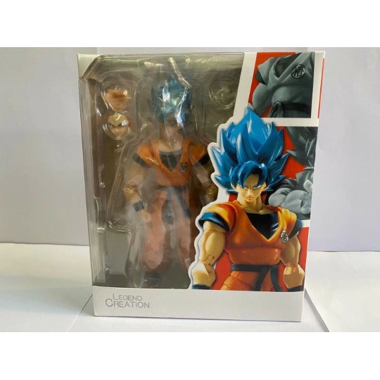 [Hàng có sẵn-Xả hàng tăng doanh số] Mô hình Goku Blue khớp cử động, sắc nét từng chi tiết