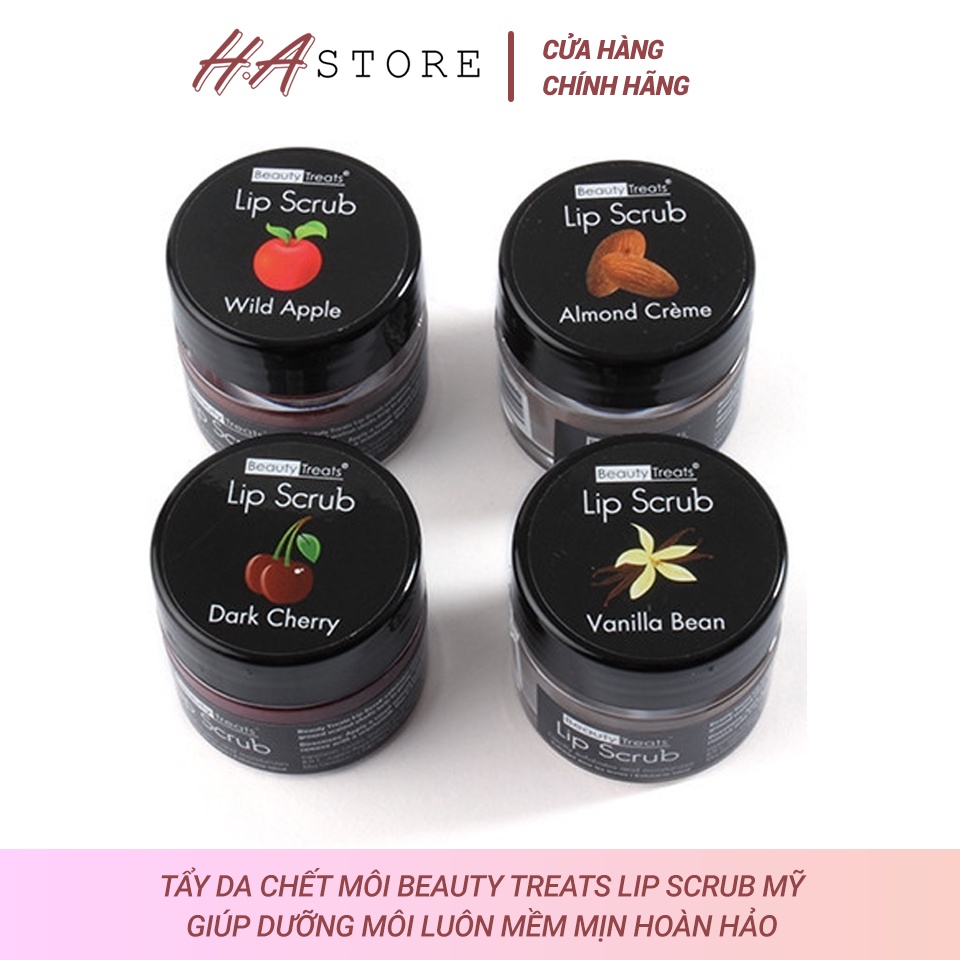 Tẩy Da Chết Môi Beauty Treats Lip Scrub Mỹ