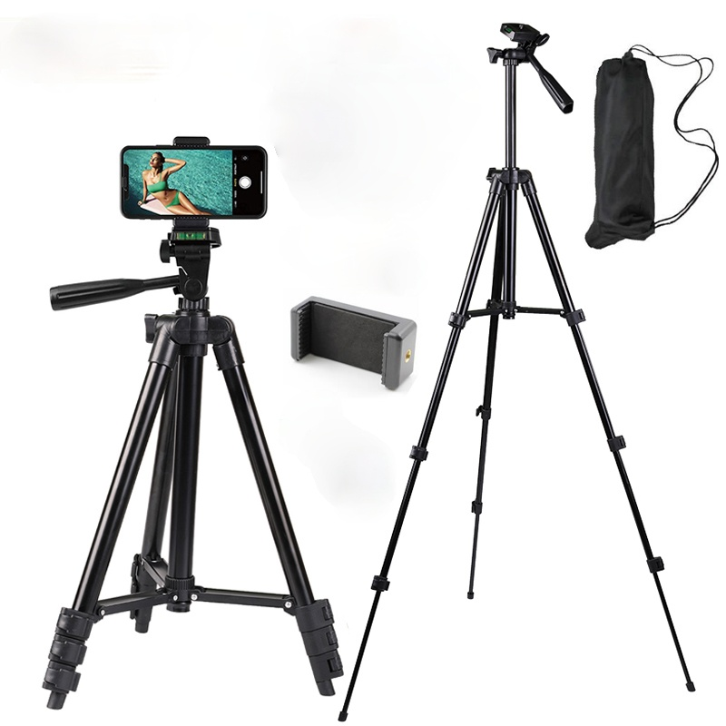 Universal Portable Stand Holder Selfie Aluminum Travel Photography Tripode Digital Camera Phone Tripod Stand for Cell Phone