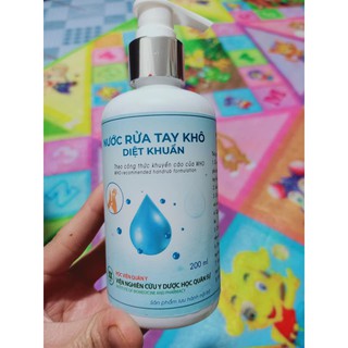 Nước rửa tay khô học viện quân y