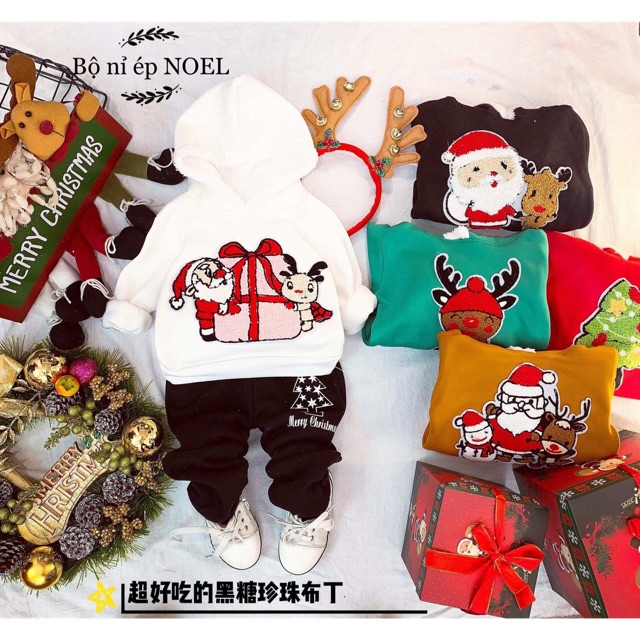 Bộ nỉ noel cho bé