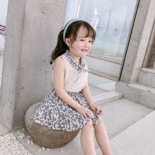 Sét bộ da báo cho bé gái