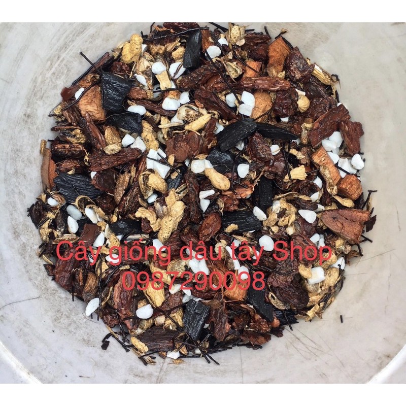 Giá thể trồng lan trộn sẵn gói 4,5dm3 (~1kg)