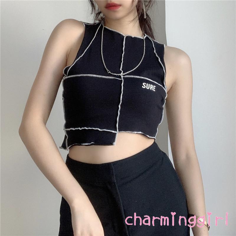 Áo Sát Nách Hoạ Tiết Hình Học Phong Cách Đường Phố Cá Tính