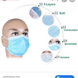 [Deal 1k] - 1 chiếc KHẨU TRANG Y TẾ KHÁNG KHUẨN | BigBuy360 - bigbuy360.vn